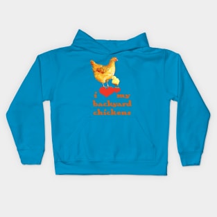 Backyard Chickens Kids Hoodie